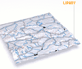 3d view of Lipany