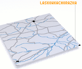 3d view of Laskówka Chorążka