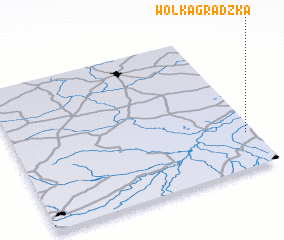 3d view of Wólka Grądzka