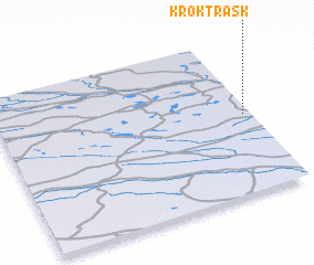 3d view of Krokträsk