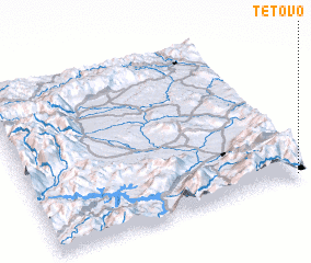 3d view of Tetovo