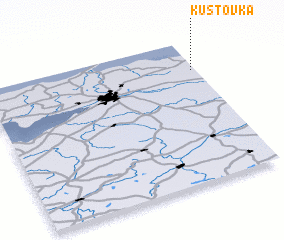 3d view of Kustovka