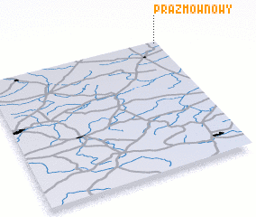 3d view of Prażmów Nowy