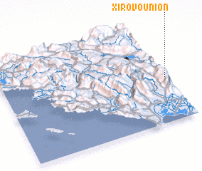 3d view of Xirovoúnion