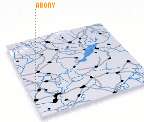 3d view of Abony