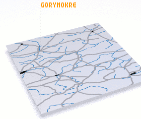 3d view of Góry Mokre