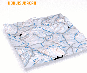 3d view of Donji Svračak