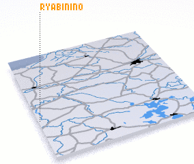 3d view of Ryabinino