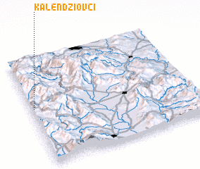 3d view of Kalendžiovci