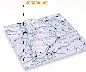 3d view of Újcsanálos