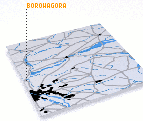 3d view of Borowa Góra