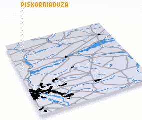 3d view of Piskornia Duża