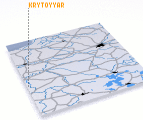 3d view of Krytoy Yar