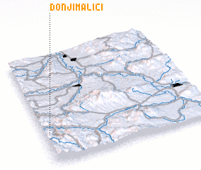 3d view of Donji Malići