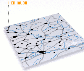 3d view of Kérhalom