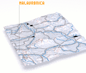 3d view of Mala Vrbnica