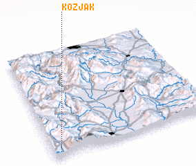 3d view of Kozjak