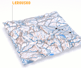 3d view of Leroúsko