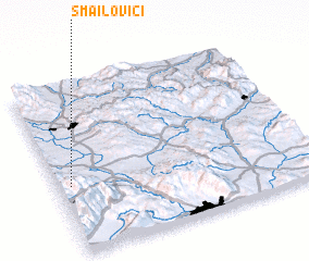 3d view of Smailovići