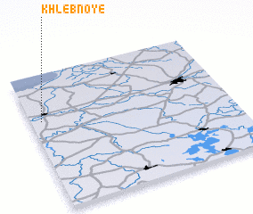 3d view of Khlebnoye