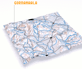 3d view of Gorna Maala