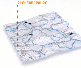 3d view of Aleksandrovac