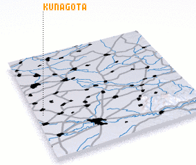 3d view of Kunágota