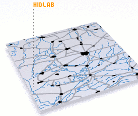 3d view of Hídláb