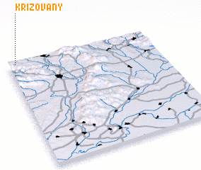 3d view of Krížovany