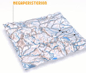 3d view of Méga Peristérion