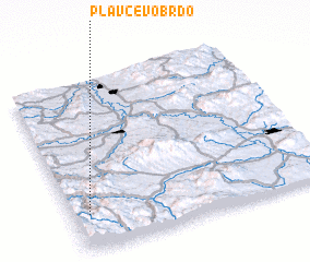 3d view of Plavčevo Brdo