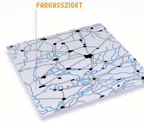 3d view of Farkassziget