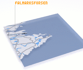 3d view of Falmarksforsen