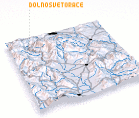 3d view of (( Dolno Sveto Rače ))