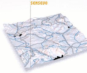 3d view of Šemševo