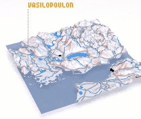 3d view of Vasilópoulon