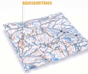 3d view of (( Ágios Dimítrios ))