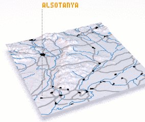 3d view of Alsótanya