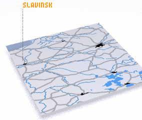 3d view of Slavinsk