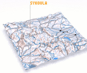 3d view of Sykoúla