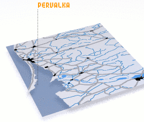 3d view of Pervalka