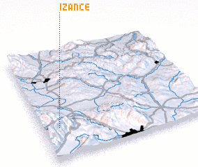 3d view of Ižance