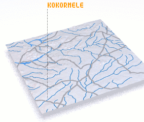 3d view of Kokormélé