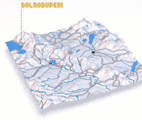 3d view of Dolno Dupeni