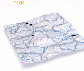 3d view of Tečić