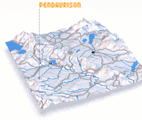 3d view of Pendávrison