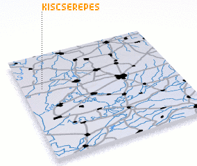 3d view of Kiscserepes