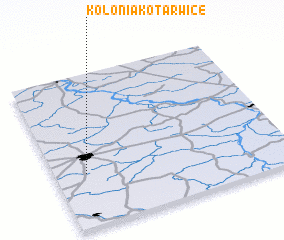 3d view of Kolonia Kotarwice