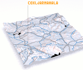 3d view of Cekljar Mahala