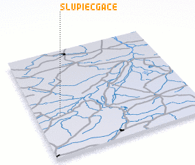 3d view of Słupiec Gace